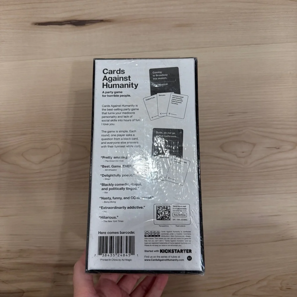 NEW Cards Against Humanity Game - Picture 4 of 4